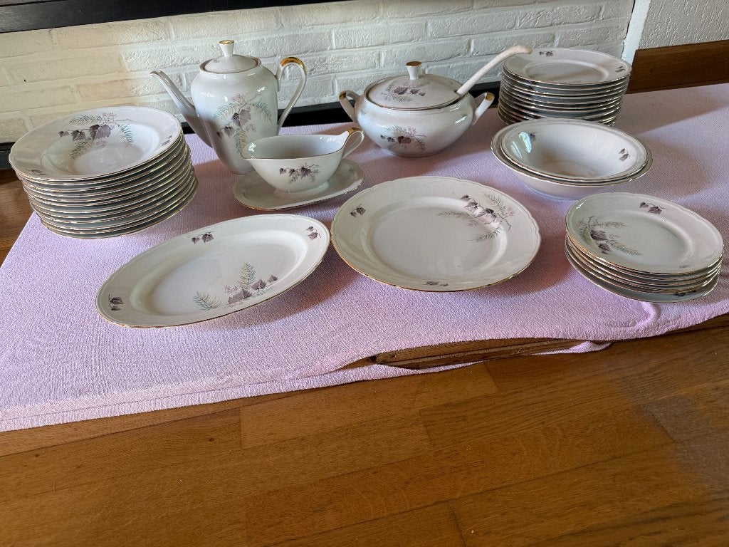 Porselein servies, Maison & Meubles, Cuisine | Vaisselle, Service complet, Vintage, Comme neuf, Enlèvement