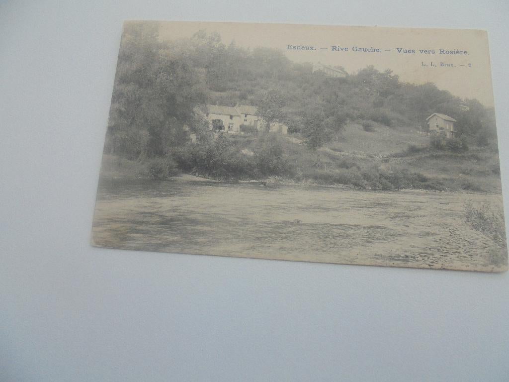 esneux-rive gauche- vues vers rosière, Envoi, Avant 1920, Affranchie, Liège