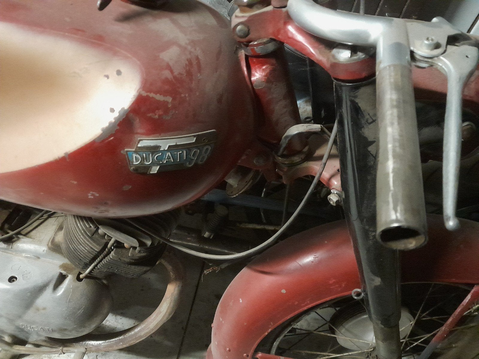 ducati 98T  onderdelen gezocht, Ophalen, Gebruikt