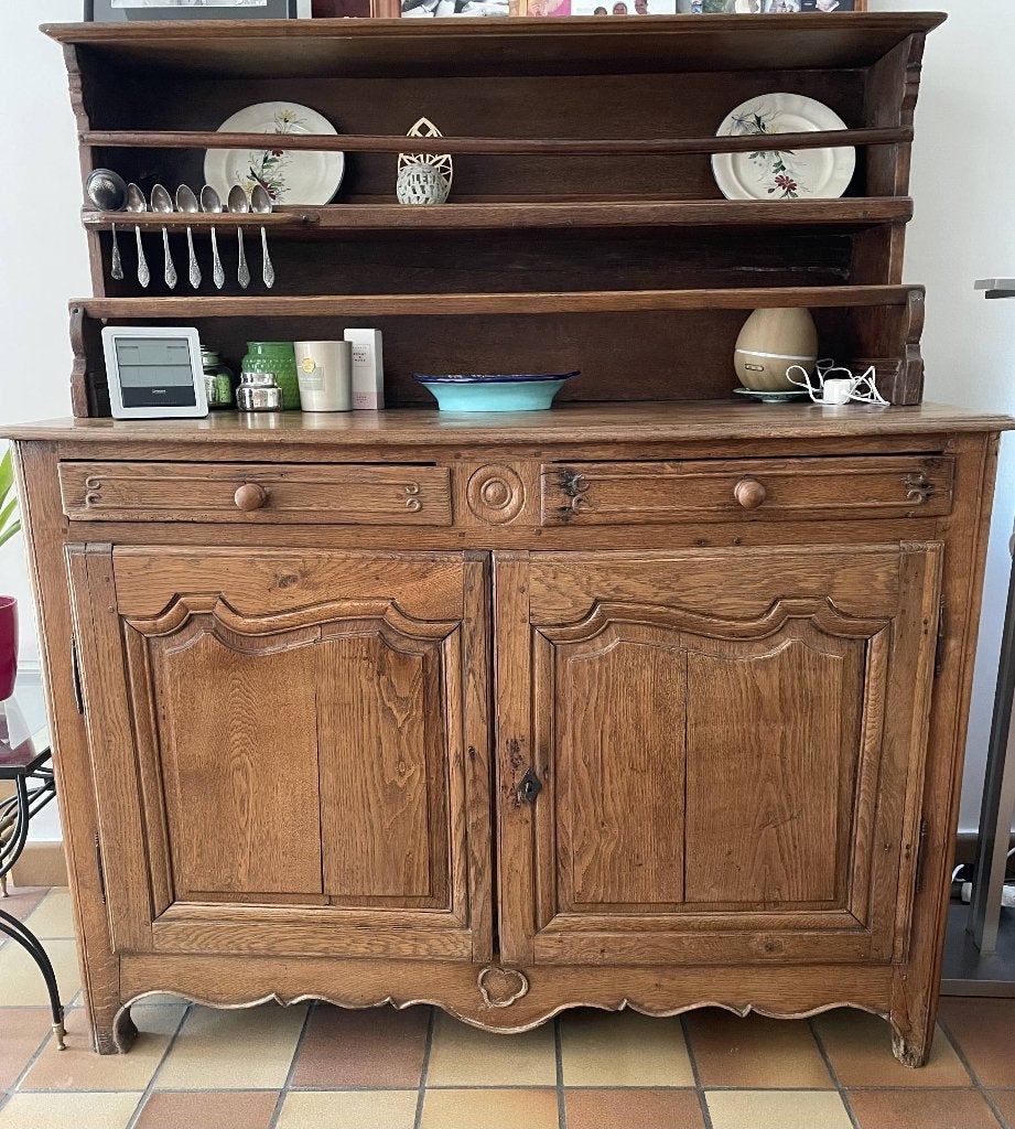 Vaisselier ancien, Avec tiroir(s), 100 à 150 cm, Enlèvement, Utilisé