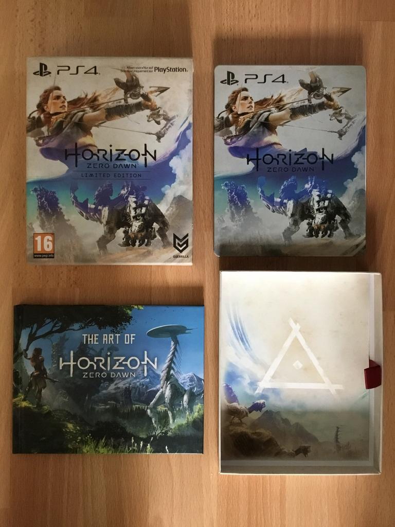 PS4 game Horizon Zero Dawn - limited edition, Games en Spelcomputers, Ophalen of Verzenden