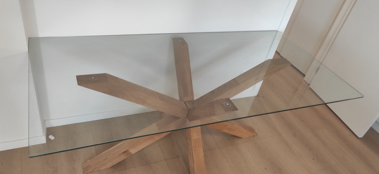 glazen tafel, Huis en Inrichting, Ophalen