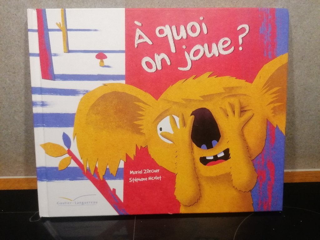 FOREST: Livre A QUOI ON JOUE ? apd 4 ans, etat neuf !, Enlèvement ou Envoi, Neuf, 4 ans