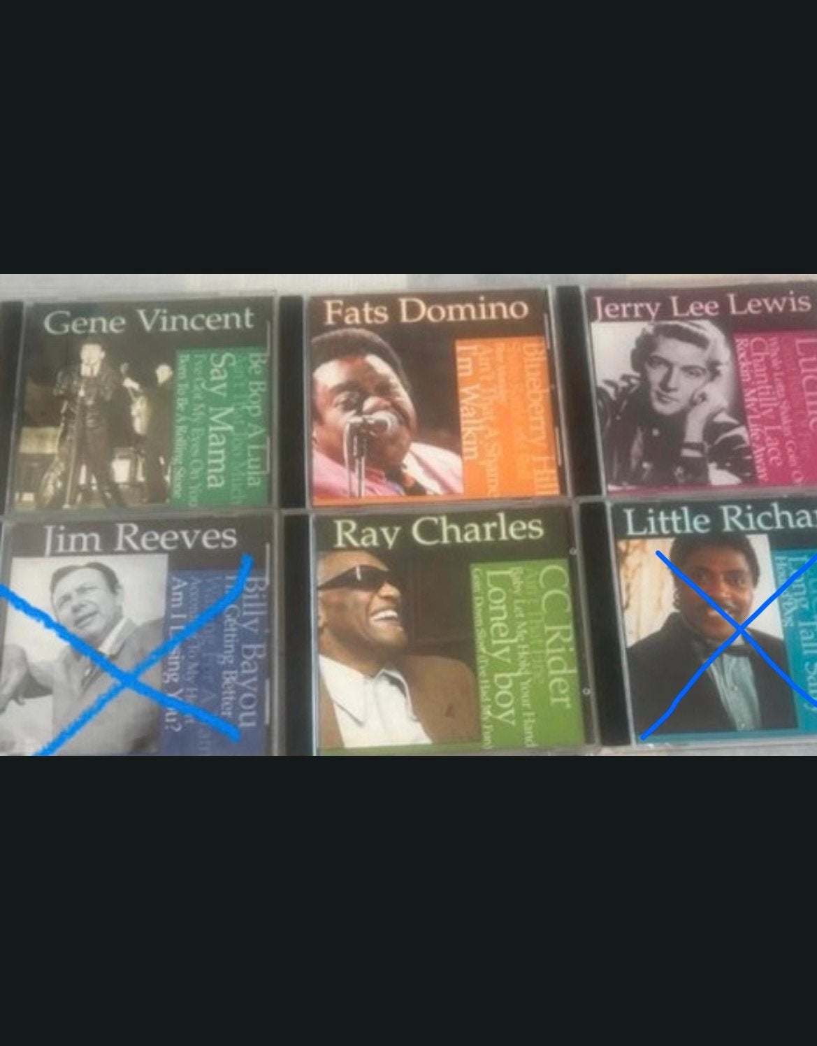 4 cd’s reeks Gene Vincent,Fats Domino,Jerry Lee Lewis.., Ophalen of Verzenden, Gebruikt, Boxset