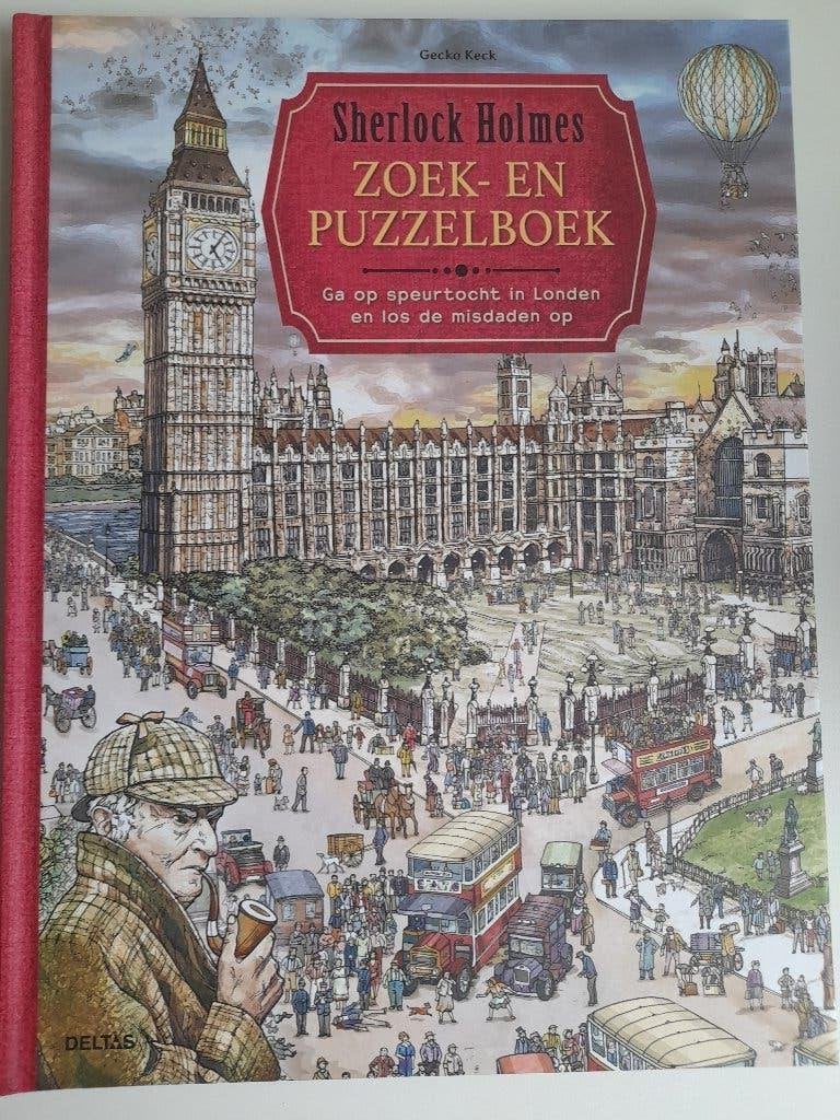 Sherlock Holmes. Zoek- en puzzelboek., Ophalen of Verzenden, Zo goed als nieuw
