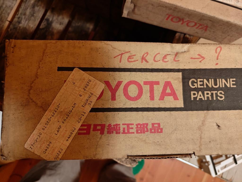 Toyota NOS  lampen gordels rav 4 corona corolla celica, Ophalen, Gebruikt, Toyota
