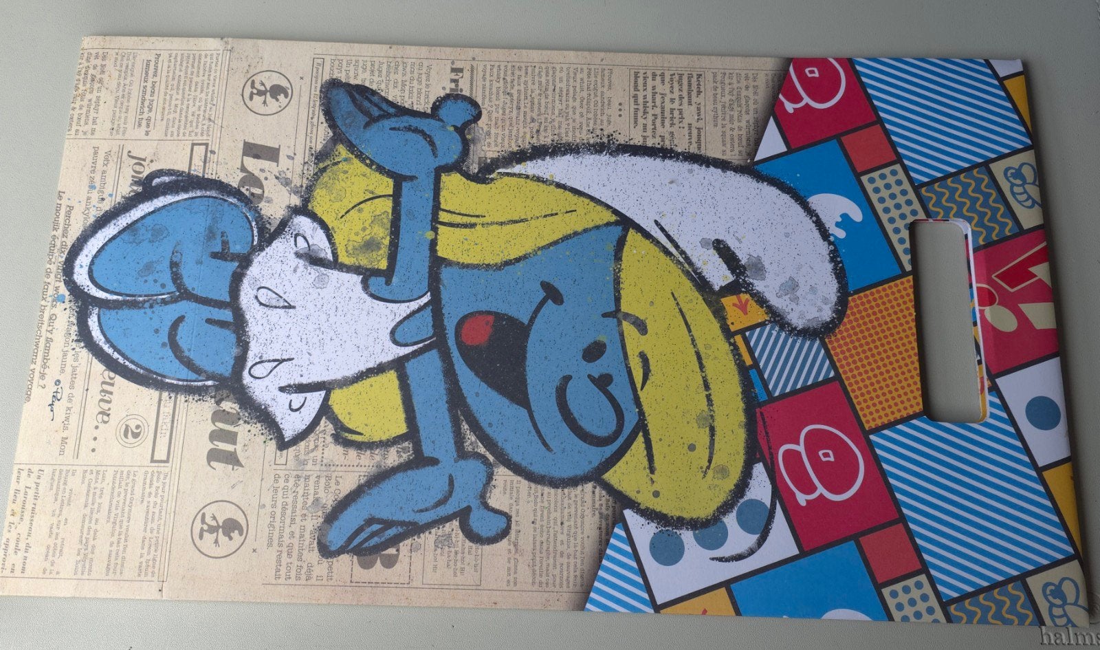 Grand sac cadeau Schtroumpfette neuf, Verzamelen, Smurfen, Verzenden, Nieuw, Smurfin, Gebruiksvoorwerp