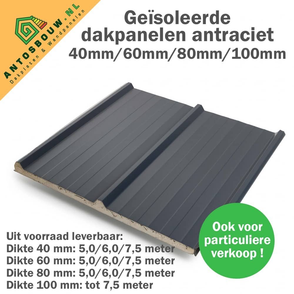 Gelegenheidspartij dakpanelen A en B keus, Doe-het-zelf en Bouw, Dakpannen en Dakbedekking, Ophalen, Nieuw, Overige materialen