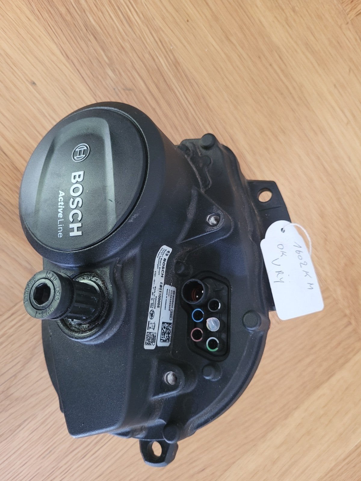 Bosch motor smart met 1600km, Ophalen