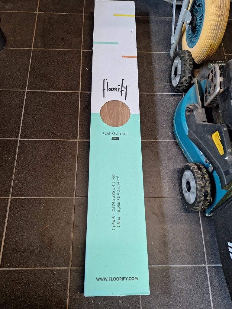 Floorify Vinyl, Doe-het-zelf en Bouw, Vloerdelen en Plavuizen, Nieuw, Vloerdelen of -planken, Kunststof, 150 cm of meer, Minder dan 10 cm