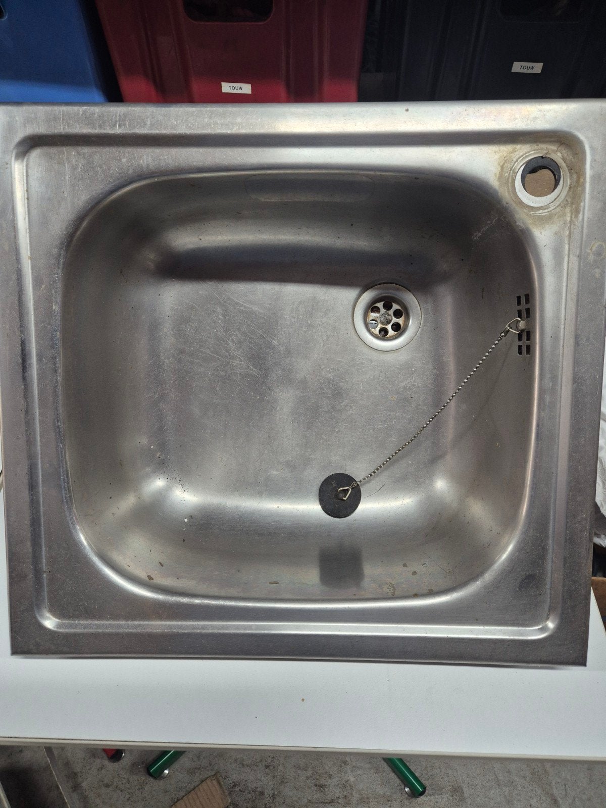 Spoelbak enkel, Huis en Inrichting, Ophalen
