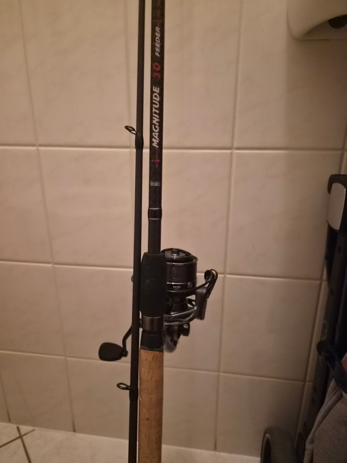 pêche feeder, Enlèvement, Comme neuf, Ensemble complet