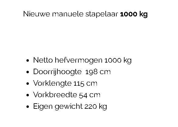 NOUVEL EMPILEUR, Enlèvement