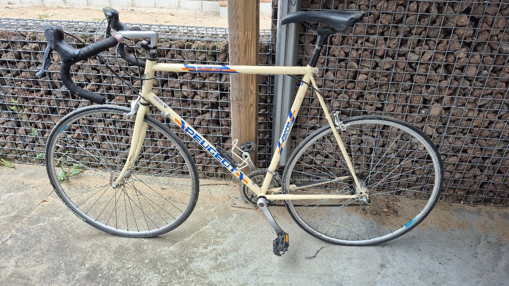 Retro racefiets, Fietsen en Brommers, Fietsen | Racefietsen, Gebruikt, Staal, 57 tot 61 cm, Ophalen