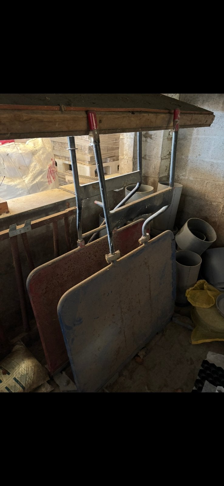 Klinkerkar, Doe-het-zelf en Bouw, Ophalen, Gebruikt