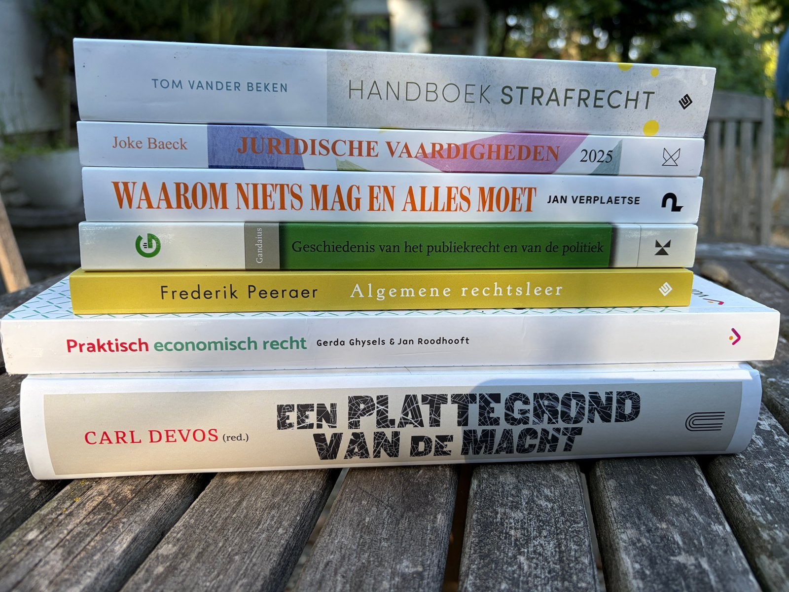 Pakket nieuwe boeken Rechten eerste bachelor  UGent, Boeken, Ophalen, Nieuw, Hoger Onderwijs