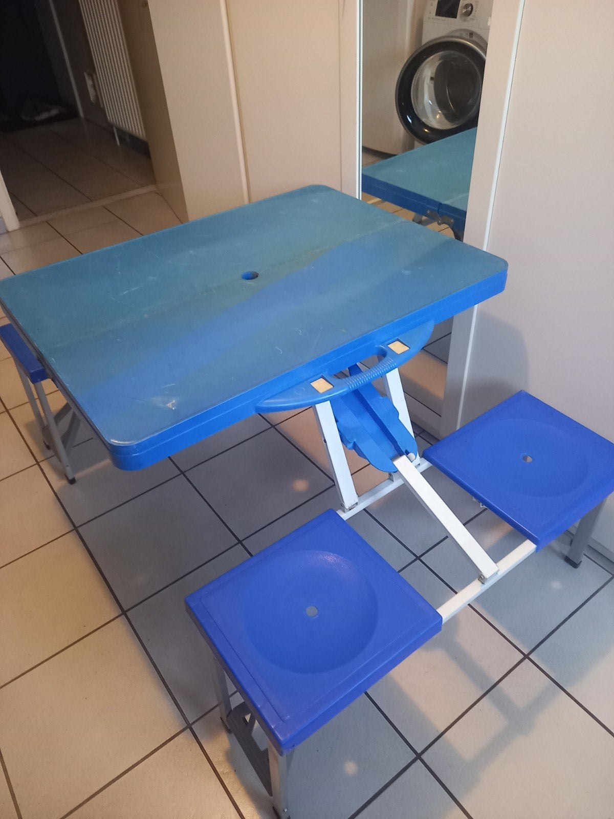 Pick nic Tafel., Tuin en Terras, Ophalen
