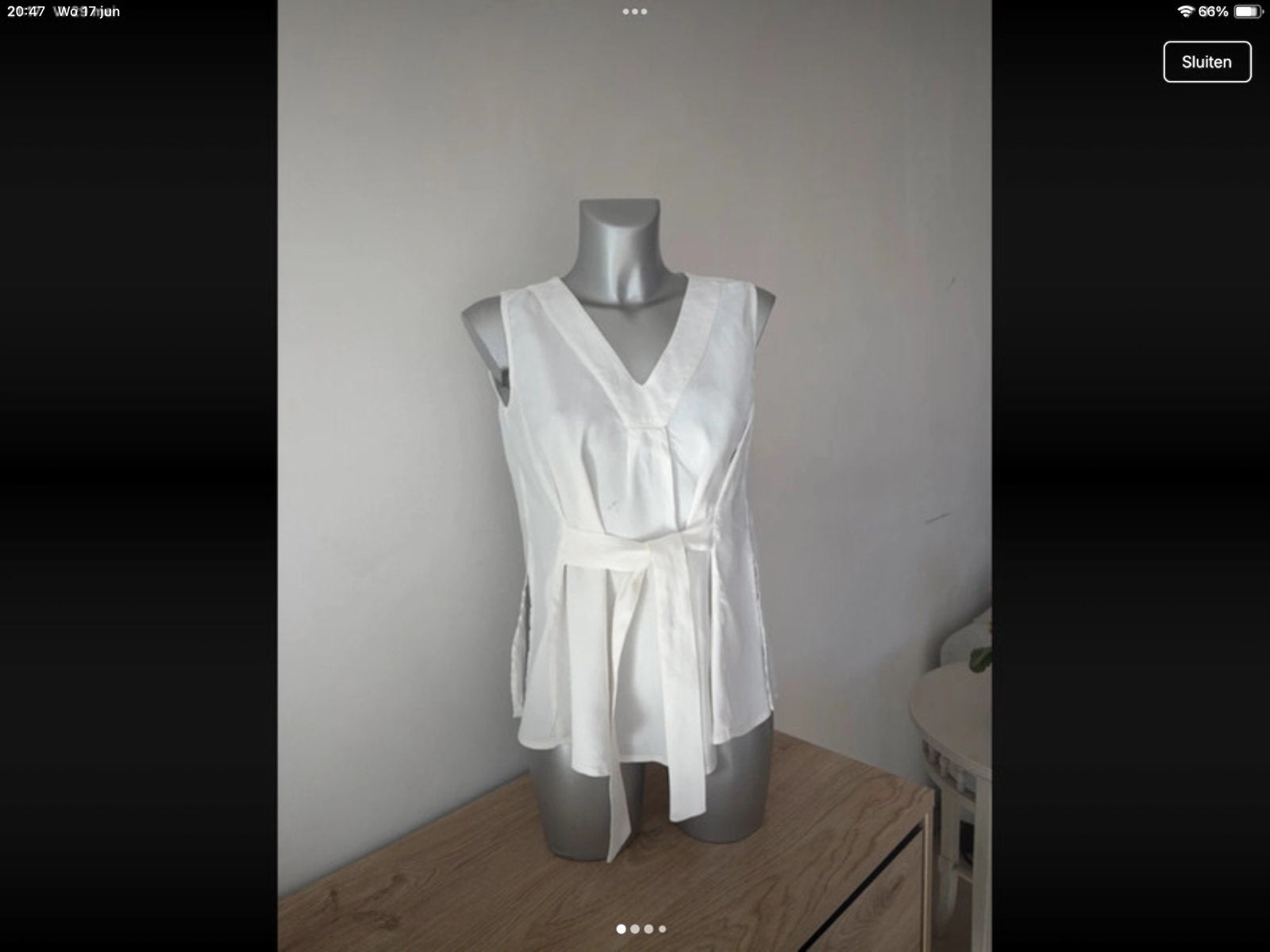 bloes linnen, Kleding | Dames, Ophalen of Verzenden, Zo goed als nieuw