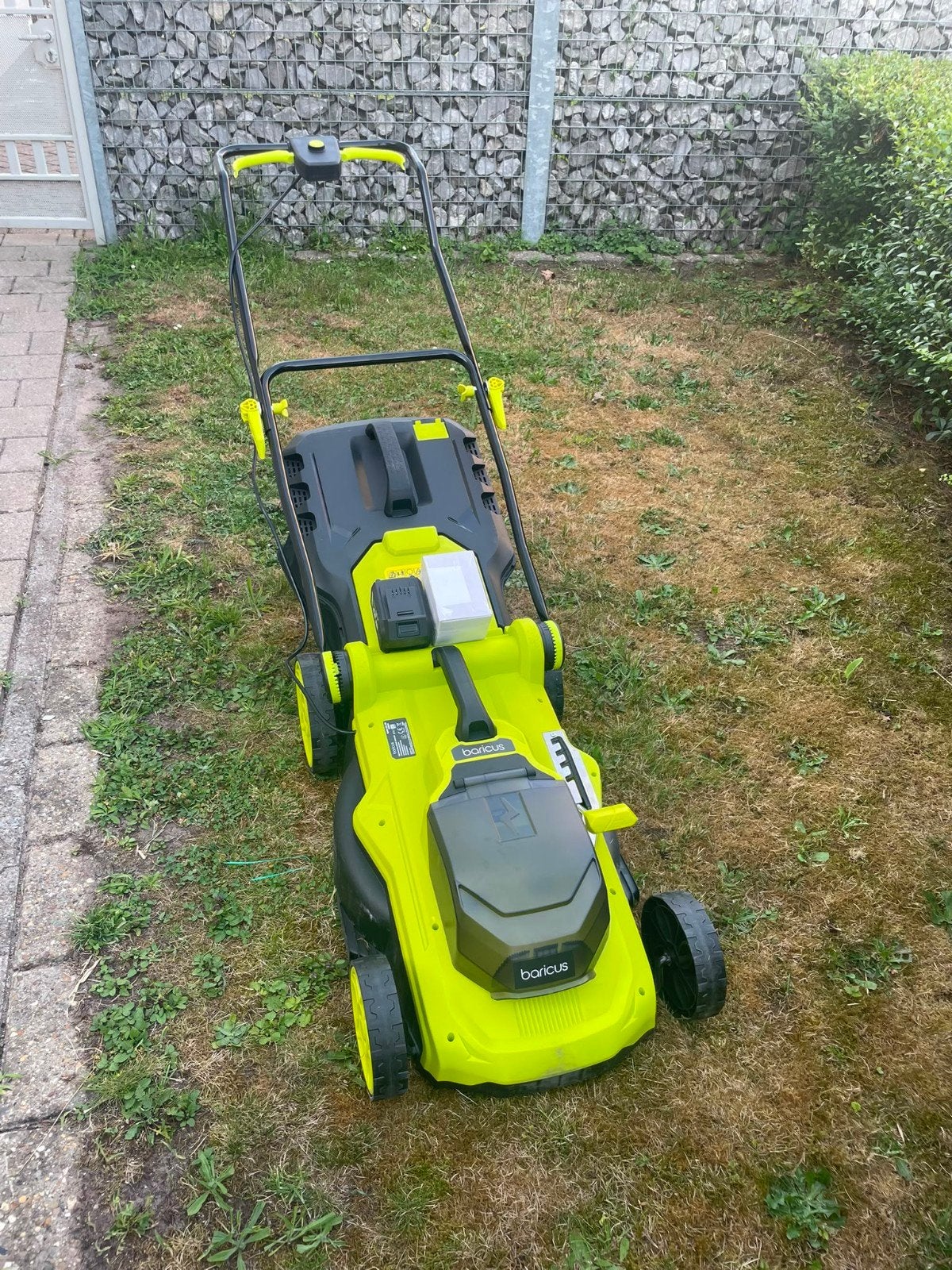 Grasmaaier accu, Enlèvement