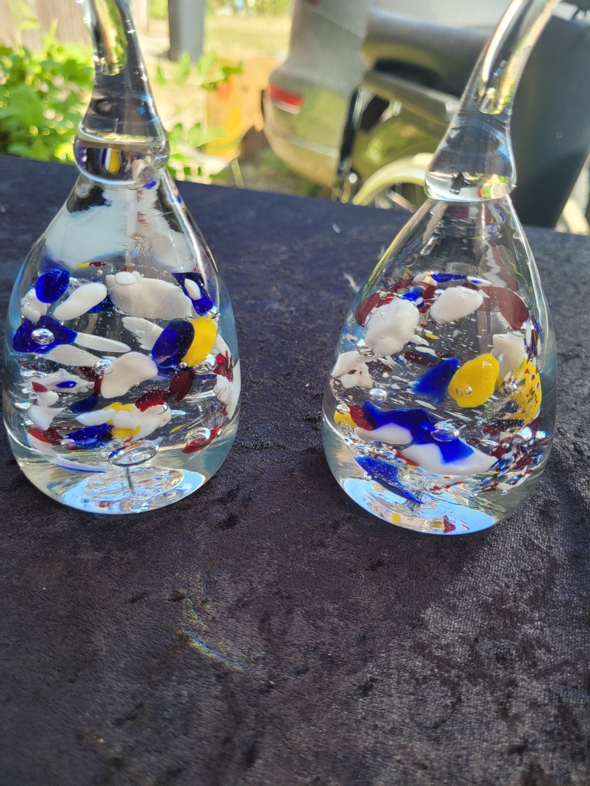 Sulfure boule en verre differente forme, Antiek en Kunst, Antiek | Glaswerk en Kristal, Ophalen of Verzenden