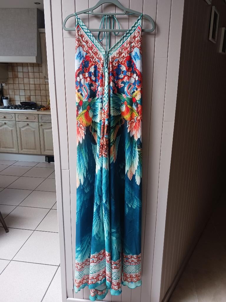 Lang zomerkleed XL, Kleding | Dames, Overige kleuren, Maat 42/44 (L), Ophalen of Verzenden, Zo goed als nieuw