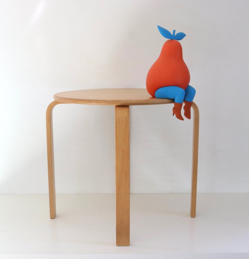 Vintage IKEA Brunabo side table - Aalto style, Enlèvement