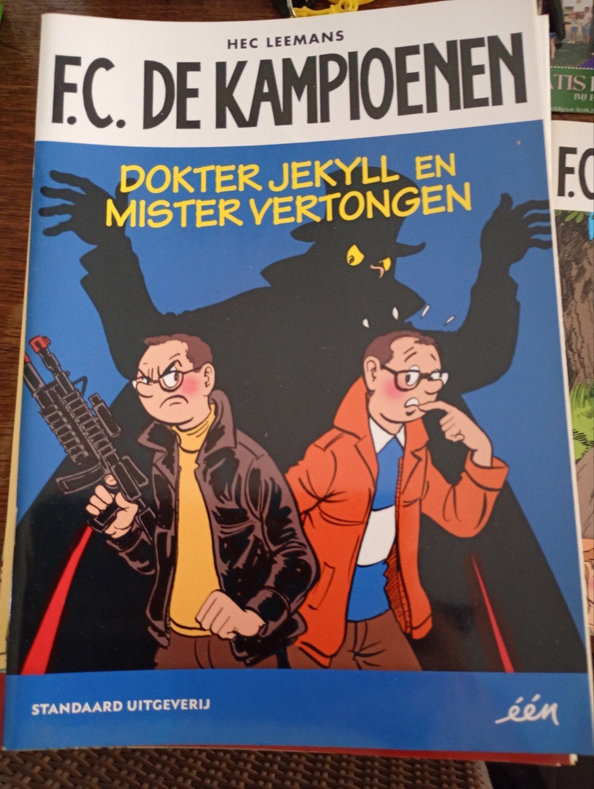 Fc de kampioenen, dokter Jekyll en mister vertongen, Enlèvement