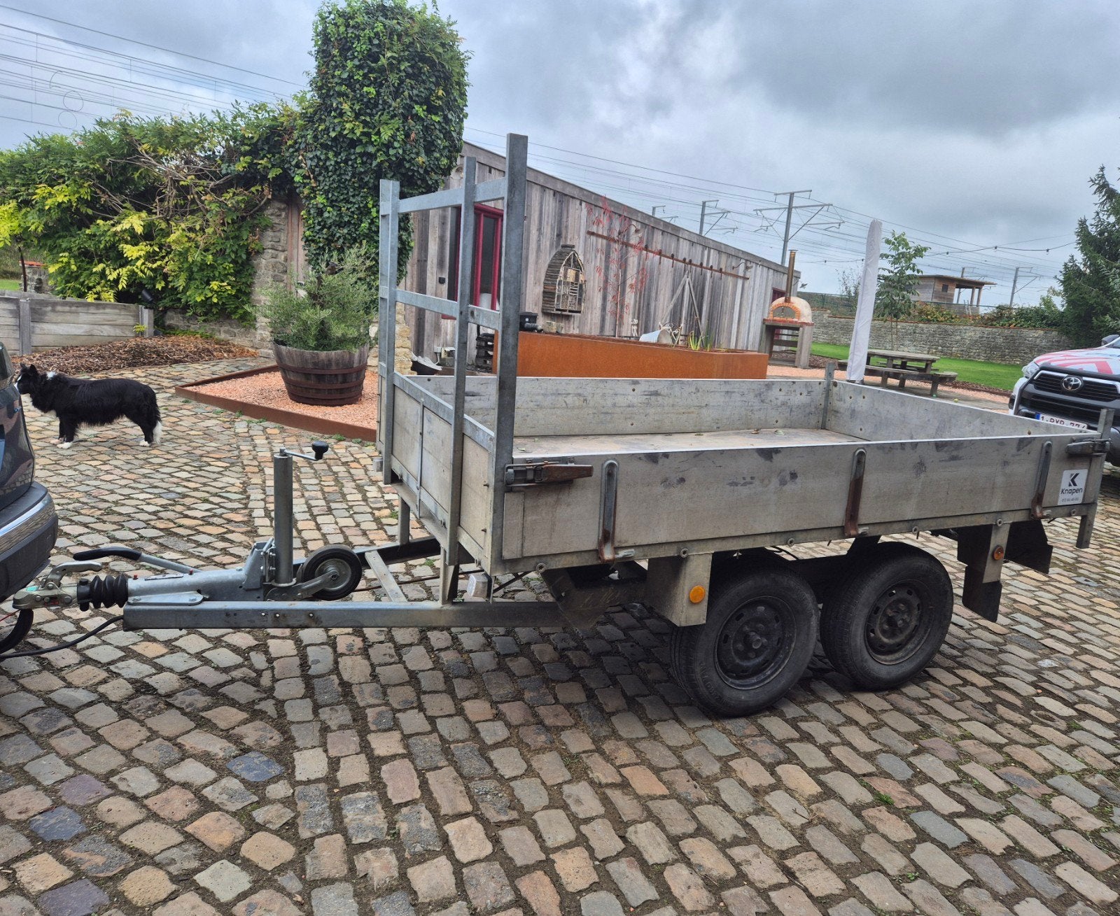 Aanhangwagen 1500kg, Ophalen, Gebruikt