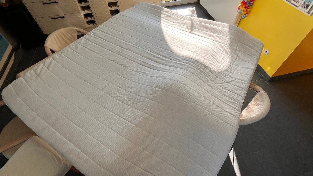Surmatelas 180x200, Maison & Meubles, Chambre à coucher | Matelas & Sommiers, Matelas, Enlèvement, Utilisé, 180 cm