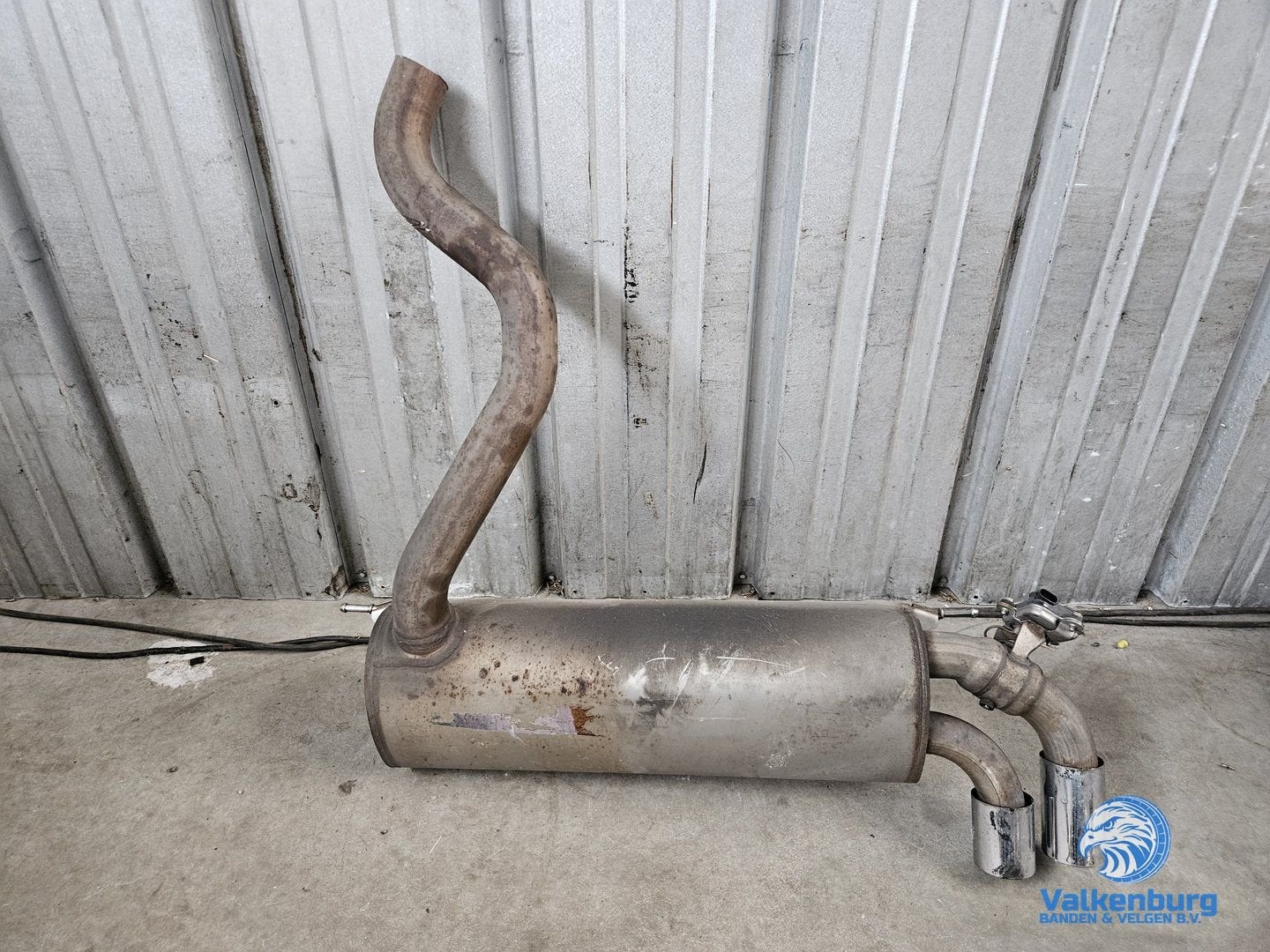 Originele BMW 1 serie 125i F20 F21 N20 7630752 uitlaatdemper, Auto-onderdelen, Uitlaatsystemen, Gebruikt, -, -, Ophalen of Verzenden