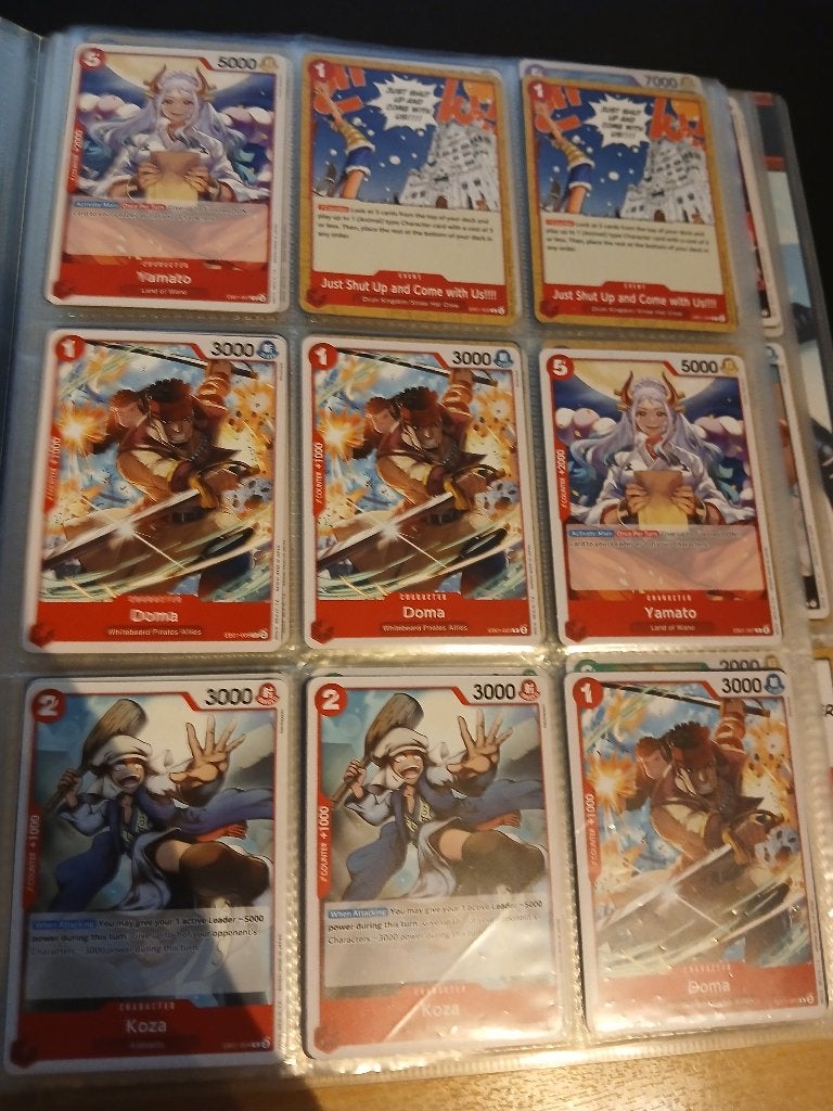 lot 250 One piece kaarten ( Engels), Enlèvement, Comme neuf
