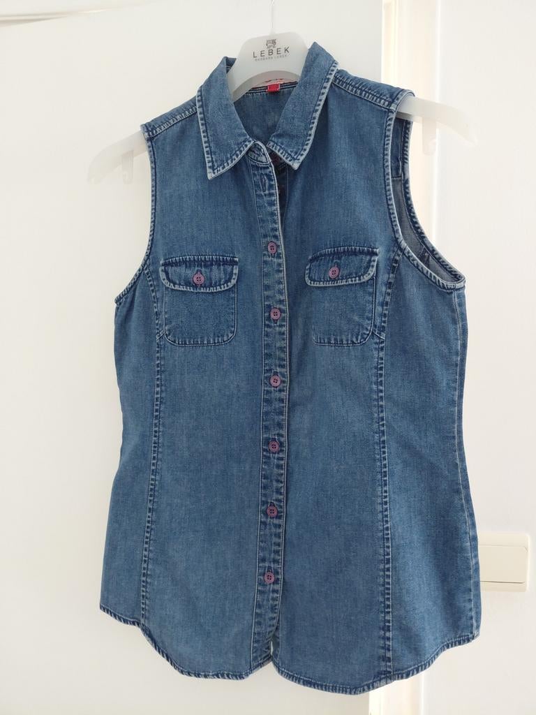 Jeansvestje, Ophalen of Verzenden, Maat 36 (S)