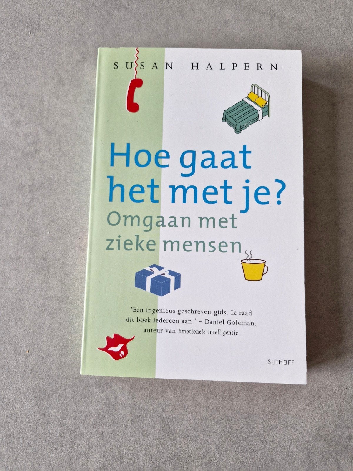 Hoe gaat het met je? - Susan Halpern, Boeken, Gelezen, Ziekte en Allergie, Susann Halpern, Ophalen of Verzenden
