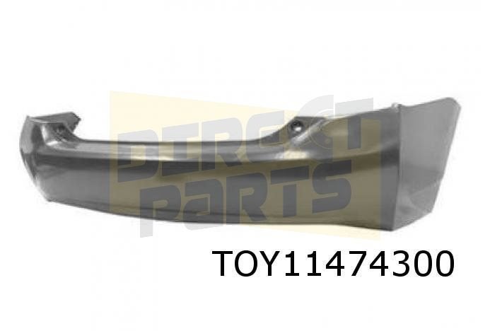 Toyota Prius (6/09-9/21) achterbumper Origineel! (te spuiten, Neuf, Arrière, -, Toyota