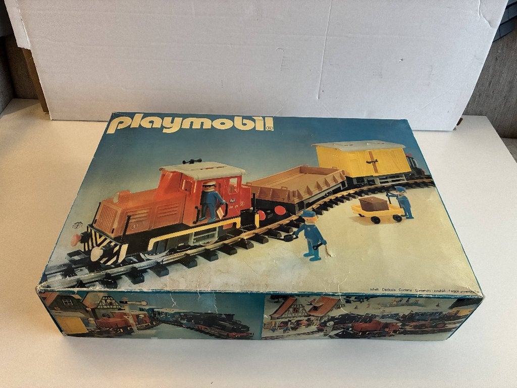 Playmobil Trein Set 4025 Diesel - Geen Motor - Lot D6, Ophalen, Gebruikt, Complete set, Voertuig