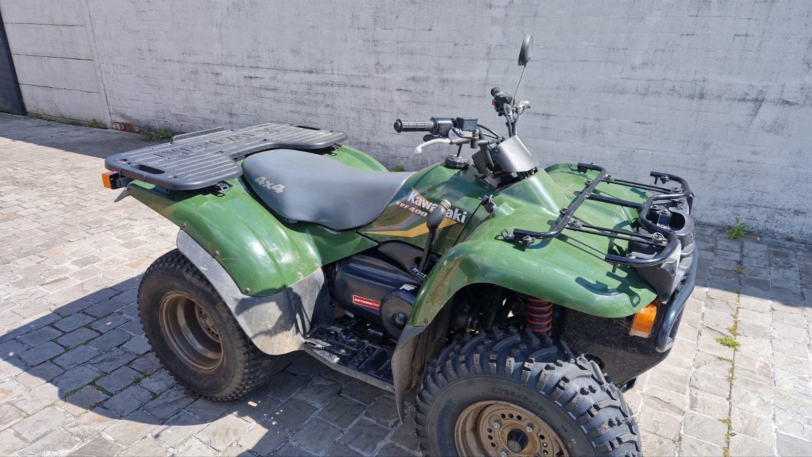 Kawasaki kvf 400 in zeer propere staat, Ophalen