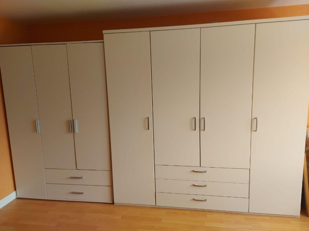 2 kleerkasten, Gebruikt, 150 tot 200 cm, Modern, 150 tot 200 cm