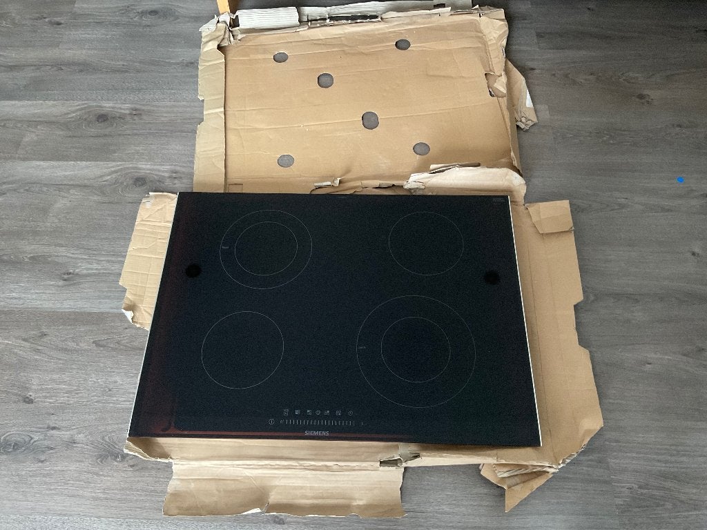 Table de cuisson Siemens ET775FGP1E/2, Electroménager, 4 zones de cuisson, Comme neuf, Enlèvement, Encastré
