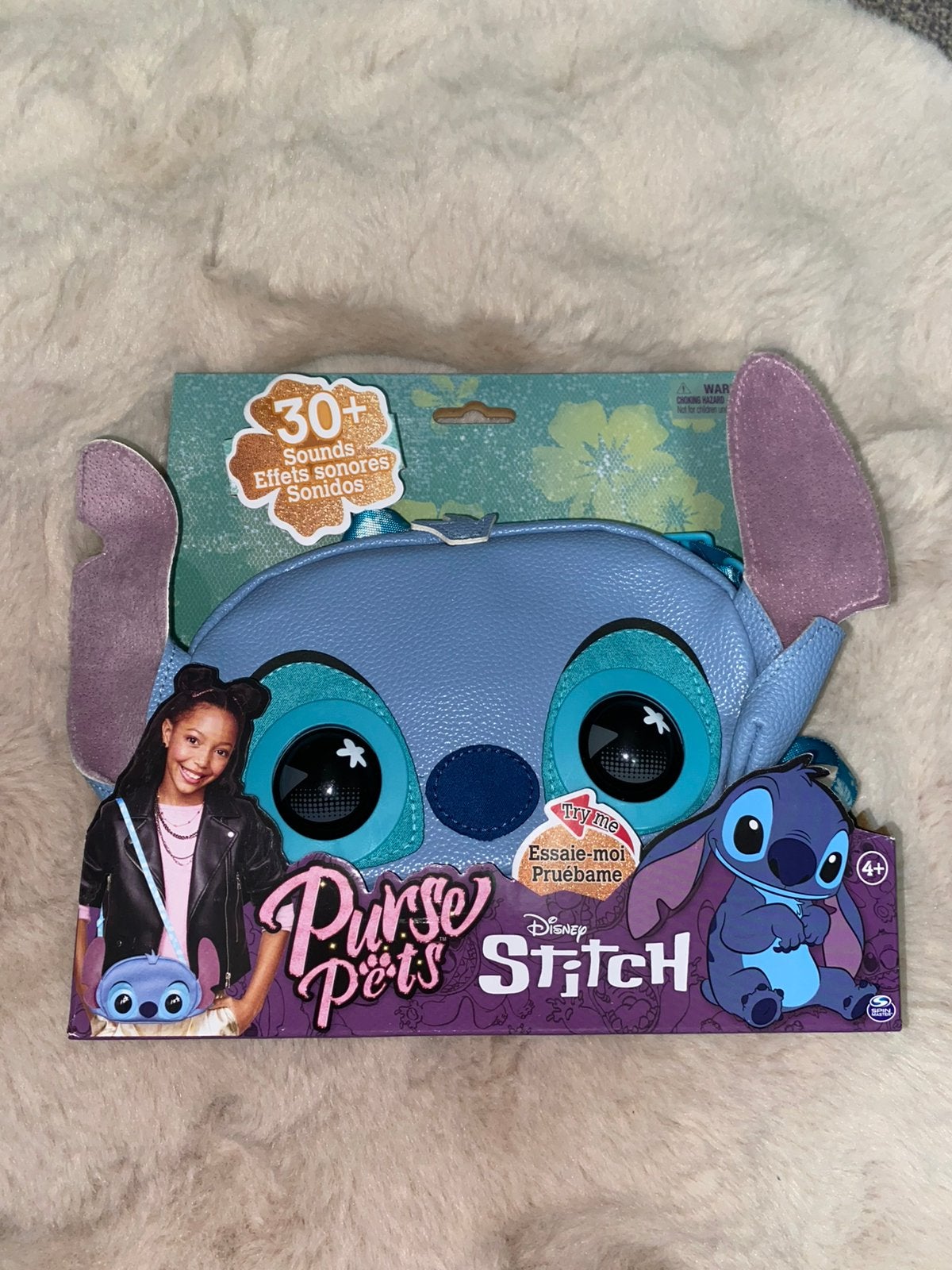 Purse Pets Disney  Stitch, Avec décoration, Bleu, Comme neuf, Enlèvement