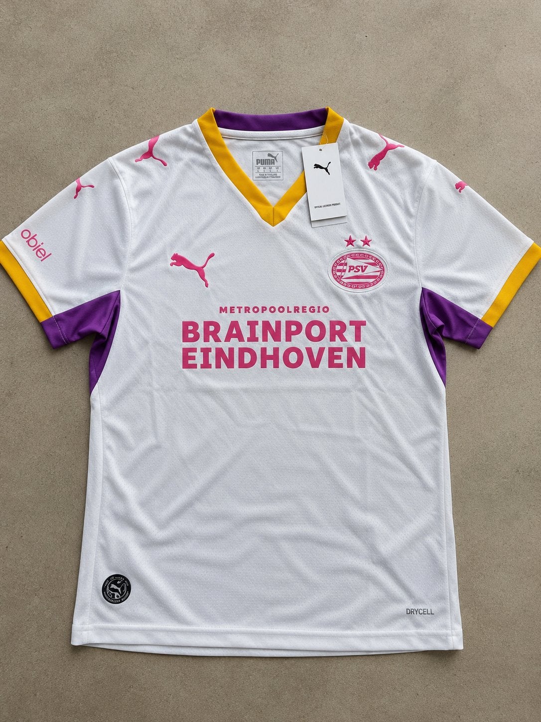 PSV Uit Shirt 26/27 Puma Maat L Nieuw met Kaartjes nieuwe, Sport en Fitness, Maat L, Verzenden, Nieuw, Shirt
