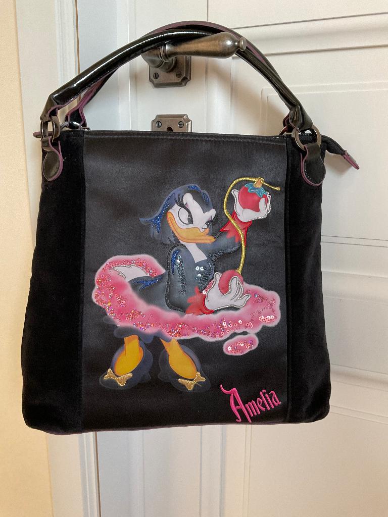Originele Pinko x Walt Disney Handtas Amelia, Ophalen of Verzenden, Zo goed als nieuw, Zwart, Handtas
