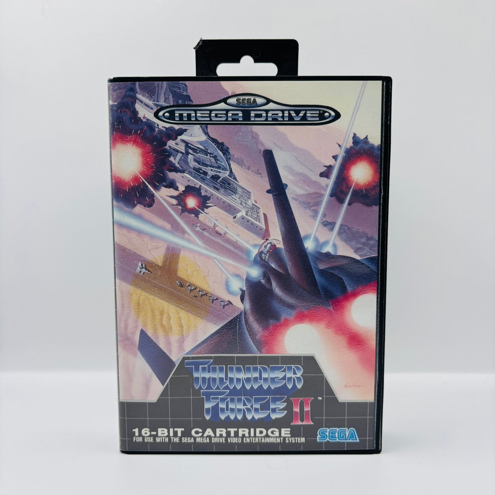 Thunder Force 2 Sega Mega Drive, Games en Spelcomputers, Ophalen of Verzenden, Gebruikt, Shooter, Mega Drive