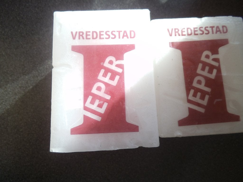kaarsen stad Ieper, Ophalen of Verzenden, Nieuw, Wit, Kaars