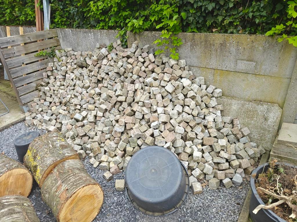 Portugese kasseien, Tuin en Terras, Ophalen