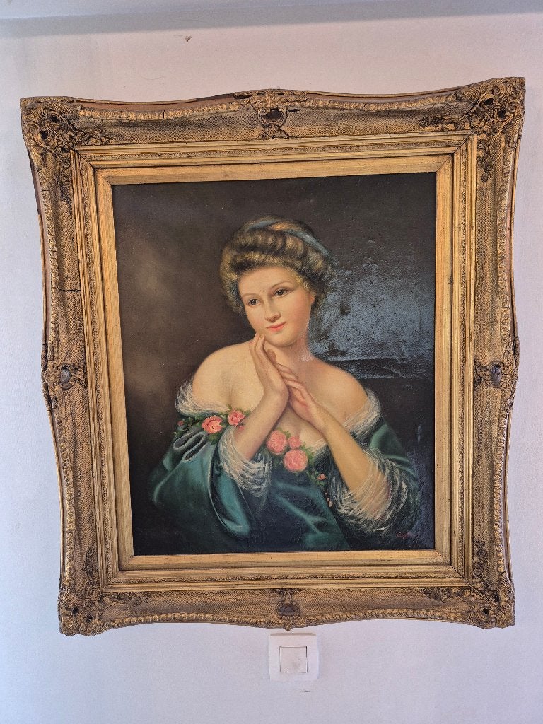 Schilderij - Ceylon, Ophalen, Portret of Personen