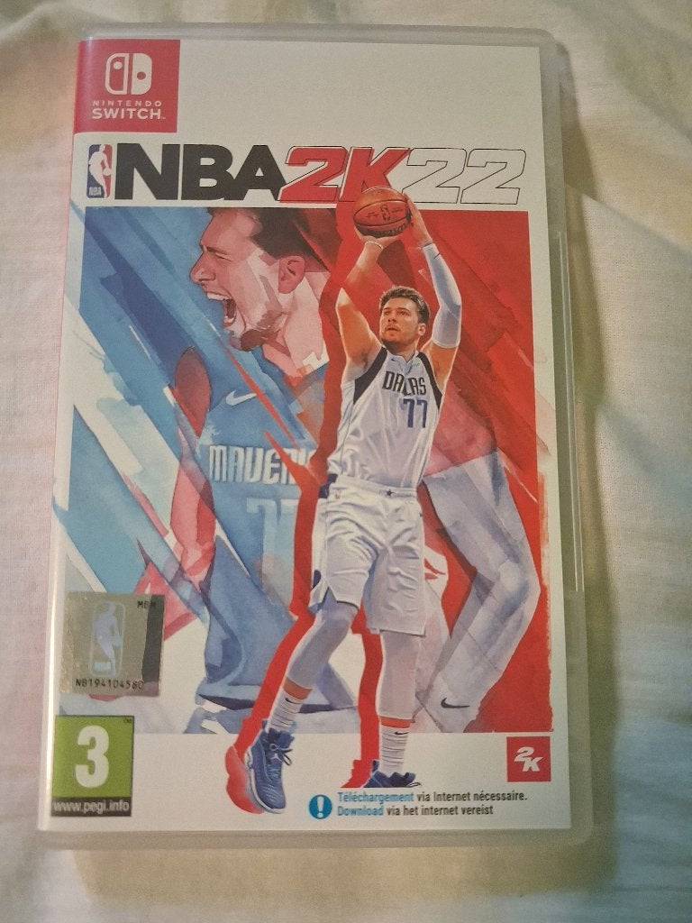 Nintendo Switch NBA 2K22, Consoles de jeu & Jeux vidéo, 2 joueurs, Aventure et Action, Enlèvement, Utilisé