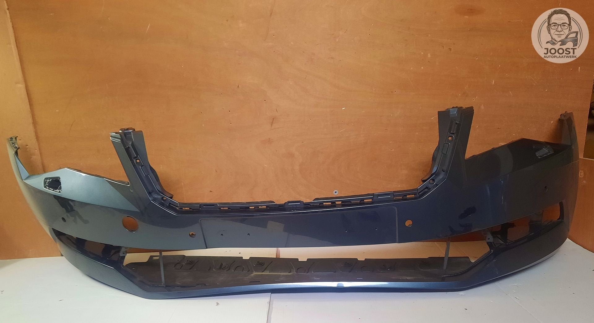 Voorbumper orgineel Skoda Superb 2015-2019 PDC KLS 3V0807221, Gebruikt, Voor, Ophalen of Verzenden, Skoda