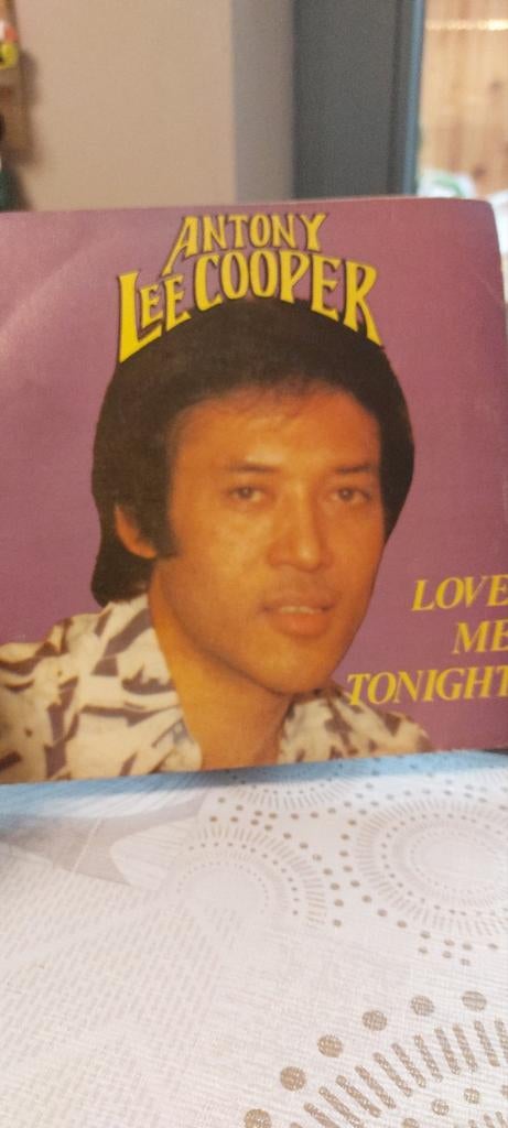 Vinyle 45 tours Antony Lee Cooper love me tonight