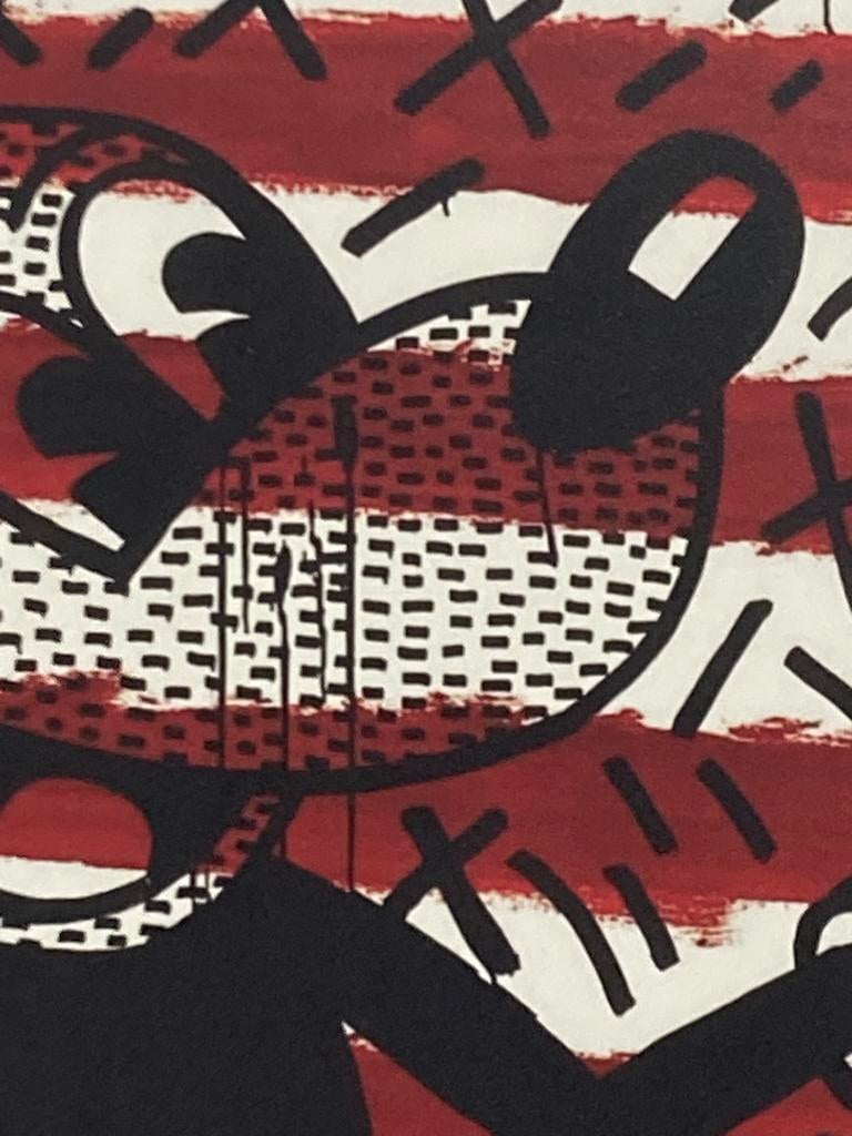 Keith Haring: lithografie op groot formaat, Ophalen of Verzenden