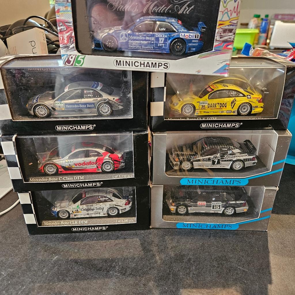 Minichamps Mercedes DTM 1/43, Ophalen of Verzenden, Nieuw, Auto, MiniChamps